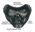 Army fan outdoor protective mask M02 skeleton head full face with terror ghost mask