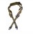 Multi - function double - point military fan - strap hanging with double - point rope task rope