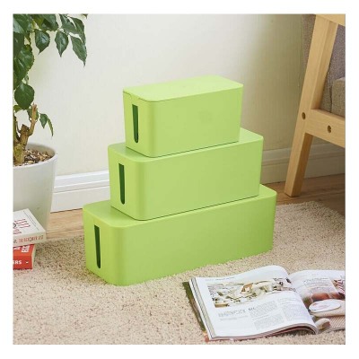 Plastic wire receiving box power line sorting box plywood office socket packing box