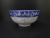 Daily ceramic bone porcelain bowl cutlery 5-inch straight mouth bowl blue flowers