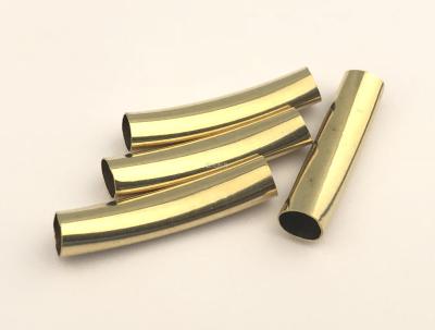 DIY accessories accessories yueliang metal accessories accessories flat curved copper pipe copper accessories
