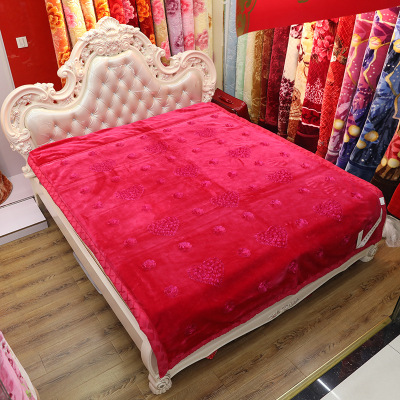 6D new embroidered blanket bedclothes manufacturers direct sales