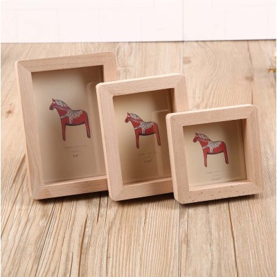 Solid wood photo frame set creative baby certificate graduation 7 - inch photo frame decoration mounting frame