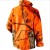 High quality waterproof, wind - proof and warm hunting jacket in orange camouflage