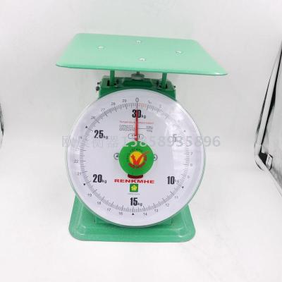 Commercial spring balance machine kitchen weighing donuts and weighing 30kg disc platform scales