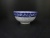 Daily ceramic bone porcelain bowl cutlery 5-inch straight mouth bowl blue flowers