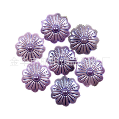 Wholesale paint bare-shaped beads accessories abs plastic flower manufacturers direct sales high price