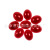 6*8mm paint oval bead plastic bead garment accessories accessories factory wholesale