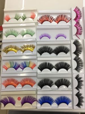 Fake eyelashes for Halloween and Christmas masquerade parties