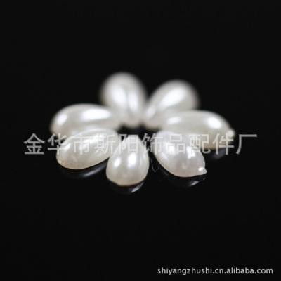 Supply 13*18mm drop big red yiwu imitation pearl mobile phone DIY accessories manufacturers direct sales