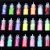 48pcs/set Nail Art DIY Charms Caviar Micro Beads Dried Flowers 3D Nail Art Decorations Holographic Glitter Nail Sequins