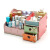 Hot style super size 30 cosmetics box Korean desktop DIY storage box creative wooden storage box