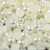Rice white pure white 15mm imitation pearl plastic environmental protection beads abs pearl round accessories wholesale