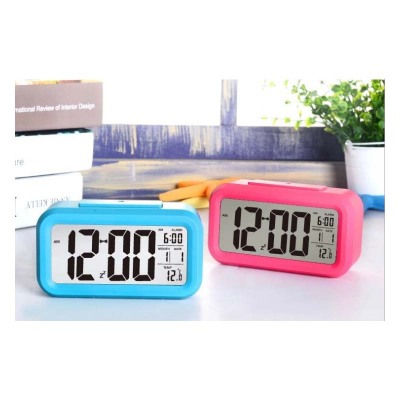 Creative alarm clock night light lazy man alarm clock bedside alarm clock