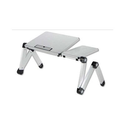 Laptop desk/aluminum alloy desk/computer desk/folding table in bed