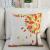 Gift embrace digital printing linen style cushion for leaning on diy pattern cushion for leaning on