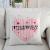 Cotton and linen pillow cushion cover car sofa cushion office gift digital cartoon printing