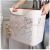 Plastic multi-layer with wheel dirty clothes basket laundry basket