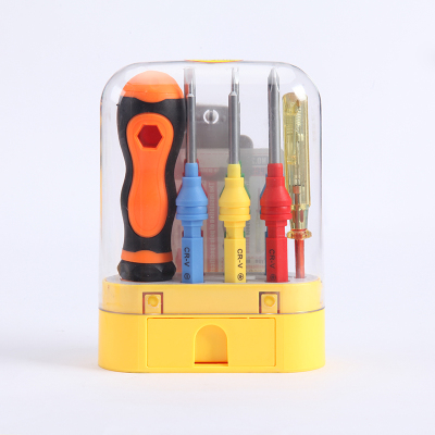 Multifunctional screwdriver 10 piece set of computer mobile phone maintenance tool set