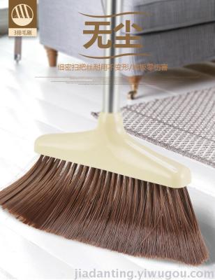 Dustpan dustpan dustpan set for household sweeping broom soft brush across the border