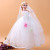 Big Wedding Dress Ddung Barbie Princess Keychain Pendant Training Class Playground Activity Small Gift