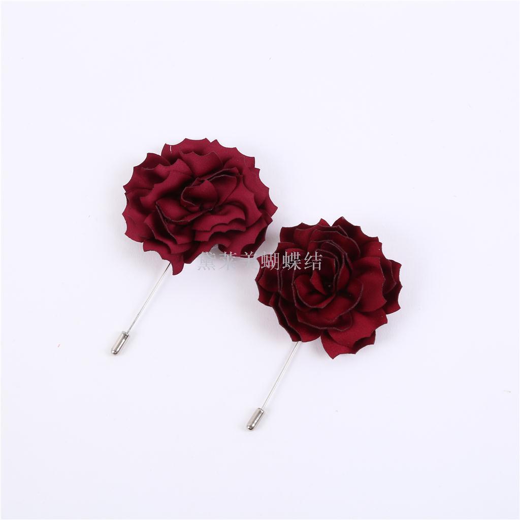 胸花手工花蝴蝶结胸针花