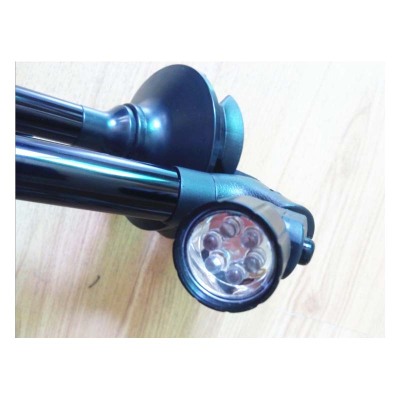 Folding walking stick with LED lamp telescopic walking stick tumbler