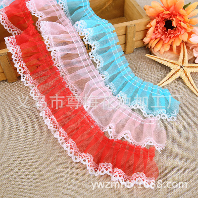 2017 new handmade flower discount lace handmade fabric lace diy home textile clothing accessories