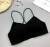 One - piece air - permeable chest pad single - cross - back seamless breast - wrapping female