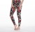 European and American hot style milk silk double - faced worsted print nine-point leggings