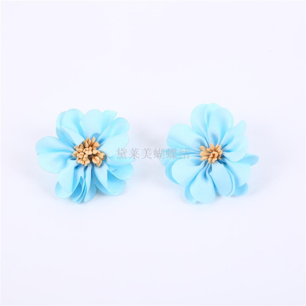 色丁花小花手工花蝴蝶结