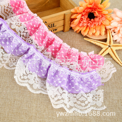 Creative Korean cloth lace sweet embroidery lace DIY clothing accessories girls dress accessories custom