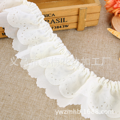 2015 new lace fabric creative carving lace diy clothing accessories white lace