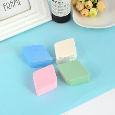 Square powder puff makeup for hand - free more simple