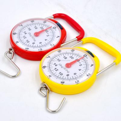 10kg spring balance hook with ruler function portable scale for domestic food shopping mini weighing machine scale