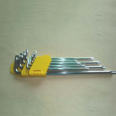 9PC plum flower hexagon wrench quality excellent for machine, lathe and other machinery maintenance