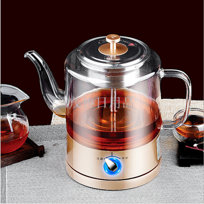 Leisure Tea Cooker Black Tea Automatic Steam Health Pot Thickened Glass Multifunctional