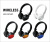 Jhl-ly007 neutral bluetooth headset stereo headphones can be folded plug-in card plug line radio sales.
