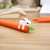 Korean New Cute Cartoon Creative White Rabbit Love to Eat Carrot Student Gel Pen Office Signature Pen Wholesale