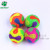 The New 7.5 luminous elastic ball, massage ball with whistle piercing ball luminous pet toy ball wholesale