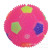 Pet toys 6.5cm luminous sound football teddy golden hair grinding teeth cleaning dog toy ball manufacturers direct sales