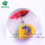 small 5.5 with lamp fish glitter crystal ball wholesale children's toys spent stretch ball
