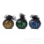The golden silk crystal grape ball toy holds The colorful water ball and squeezes The creative craft to reduce pressure