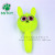 New style handle rabbit baby hand bell pinching call toys New strange light call rabbit stalls