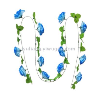 Twelve cloves of the simulated plant rosette vine