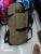 Casual Canvas Label Backpack, Schoolbag, Computer Bag, Travel Bag, Men's Bag