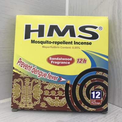2018 New Design HMS Mosquito Coil 12 Tablets Packaged