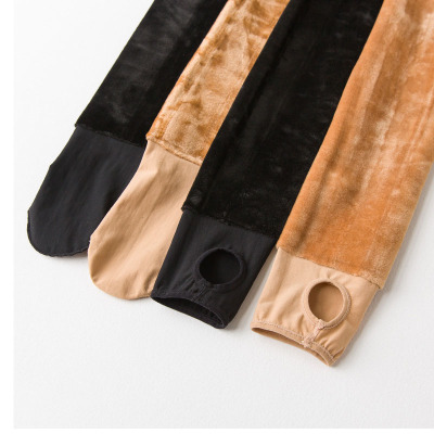 Manufacturer direct 230 grams true super soft high density imitation polyamide fiber integrated pants  leggings