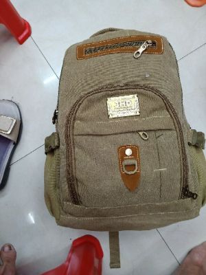 Canvas Backpack, Schoolbag, School Bag, Backpack, Travel Bag, Trolley Bag