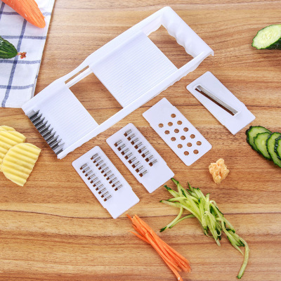 Multi-function cutter vegetable potato chip peeler fish scale planer kitchen kit